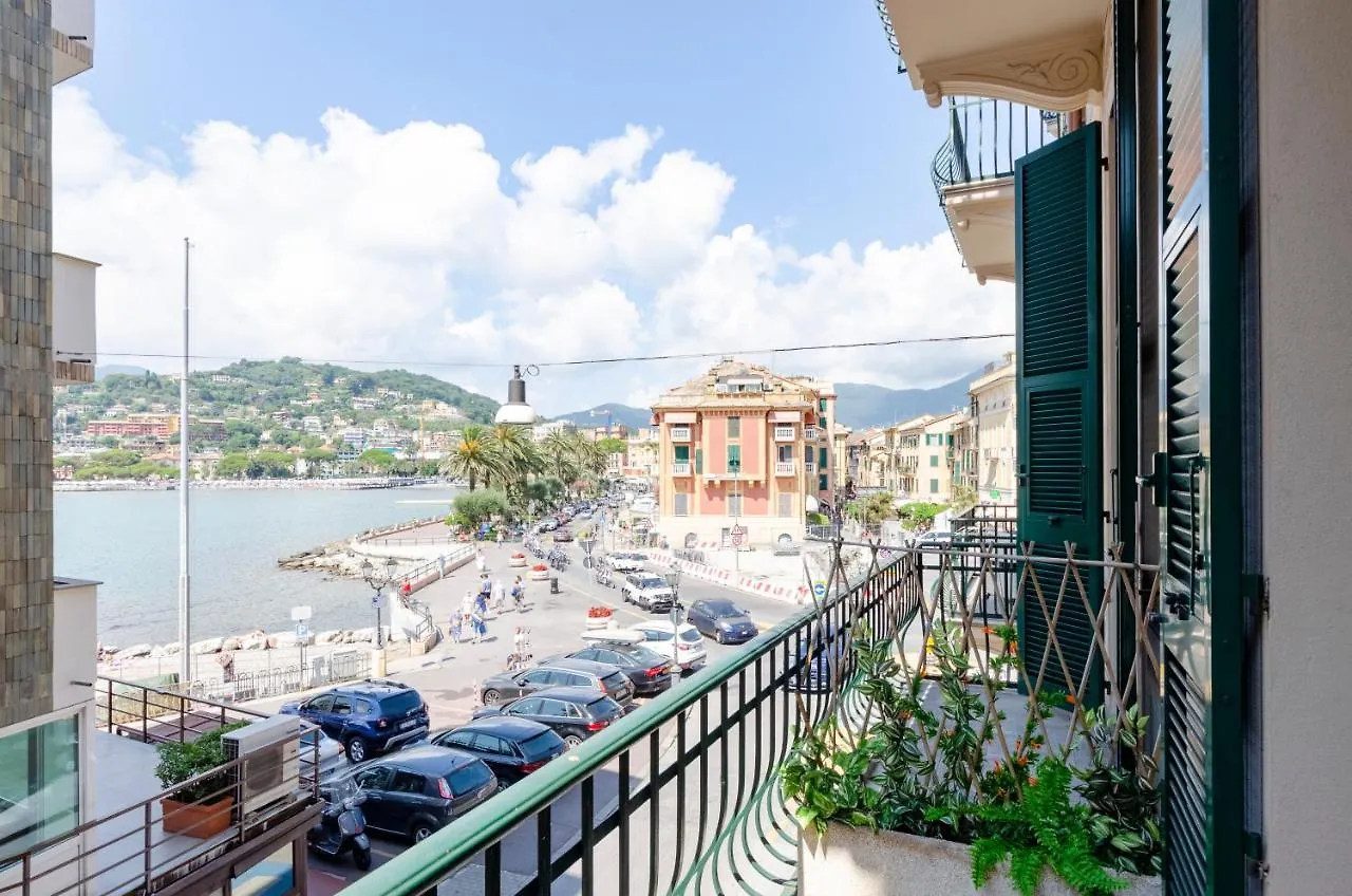 Appartement Alla Casa Rosa Al Mare- Centrale A Di Fronte Al Mare- Emozionante- Garage Privato Gratuito A 800 Mt- Aria Condizionata-Wifi Rapallo